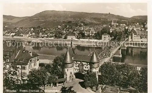 AK / Ansichtskarte Traben Trarbach Moseltal Moselbruecke Traben Trarbach
