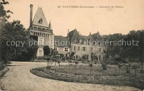 AK / Ansichtskarte Thiviers Chateau de Razac Thiviers