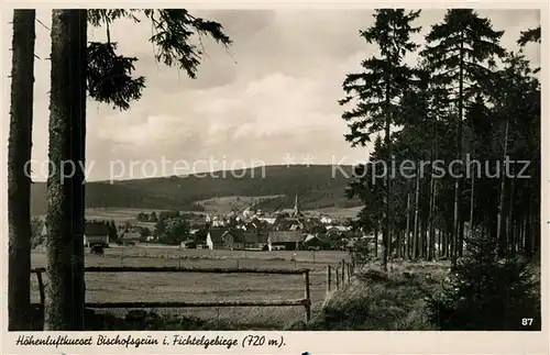 AK / Ansichtskarte Bischofsgruen Panorama Bischofsgruen