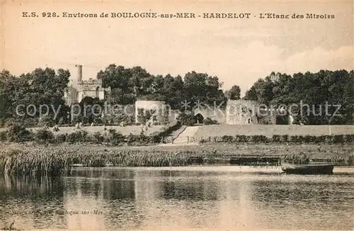 AK / Ansichtskarte Boulogne sur Mer Hardelot lEtang des Miroirs Boulogne sur Mer