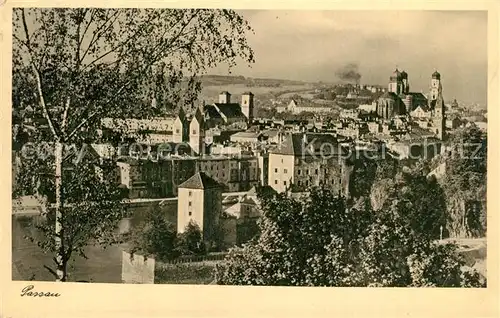 AK / Ansichtskarte Passau Panorama Passau