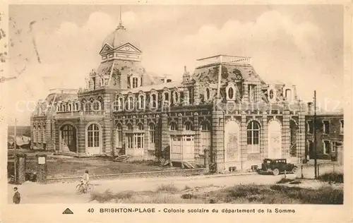 AK / Ansichtskarte Brighton_East_Sussex Colonie scolaire du departement de la Somme Brighton_East_Sussex