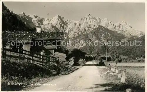 AK / Ansichtskarte Steinberge_Pillerseetal_Tirol an der Pillerseestrasse 