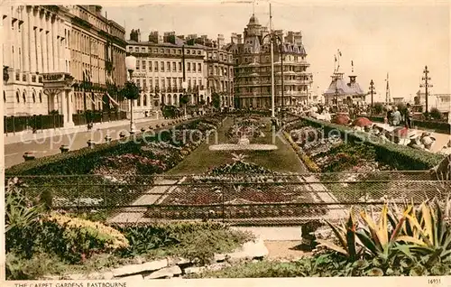 AK / Ansichtskarte Eastbourne_Sussex The Carpet Gardens 