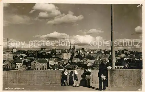 AK / Ansichtskarte Pirmasens Blick von der Hindenburgbruecke Pirmasens