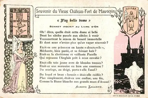 AK / Ansichtskarte Mauvezin_Hautes Pyrenees Chateau Fort Mauvezin Hautes Pyrenees