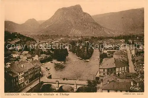 AK / Ansichtskarte Tarascon sur Ariege Panorama Ariege Tarascon sur Ariege