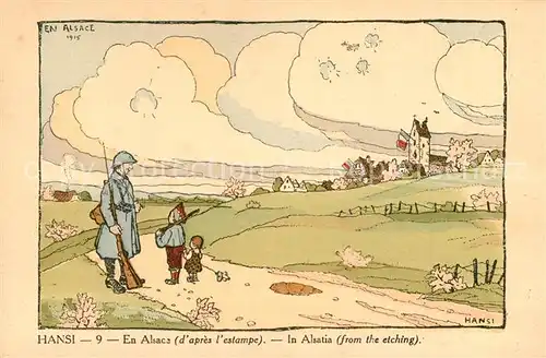 AK / Ansichtskarte Hansi En Alsace  