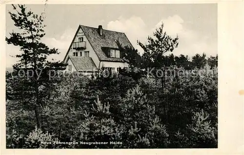 AK / Ansichtskarte Neugraben Fischbek Haus Foehrengrund Neugrabener Heide Neugraben Fischbek