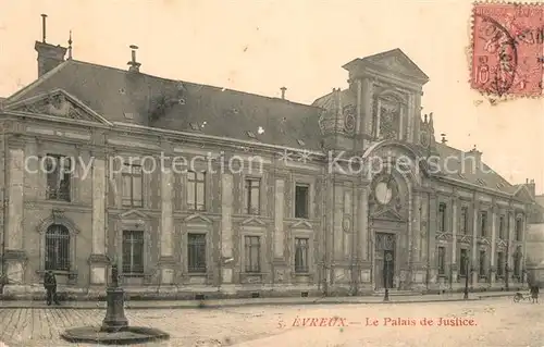 AK / Ansichtskarte Evreux Palais de Justice Evreux