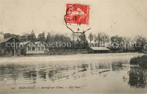 AK / Ansichtskarte Harcourt_Thury Harcourt Barrage sur l Orne 