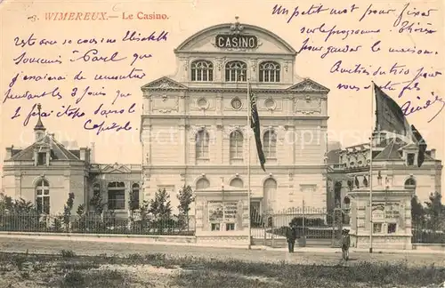 AK / Ansichtskarte Wimereux Casino Wimereux