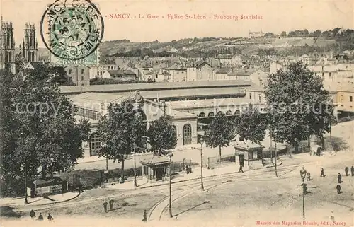 AK / Ansichtskarte Nancy_Lothringen Eglise Saint Leon Faubourg Stanislas Nancy Lothringen