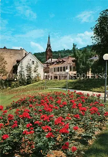 AK / Ansichtskarte Badenweiler Park Thermalkurort im Schwarzwald Badenweiler