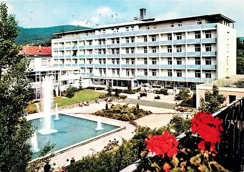 AK / Ansichtskarte Bad_Wildungen Sanatorium Wicker Wasserspiele Bad_Wildungen