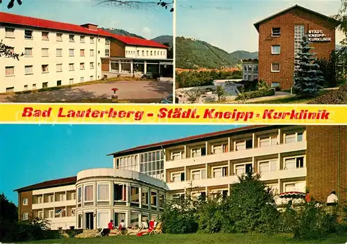 AK / Ansichtskarte Bad_Lauterberg Kneipp Kurklinik Bad_Lauterberg