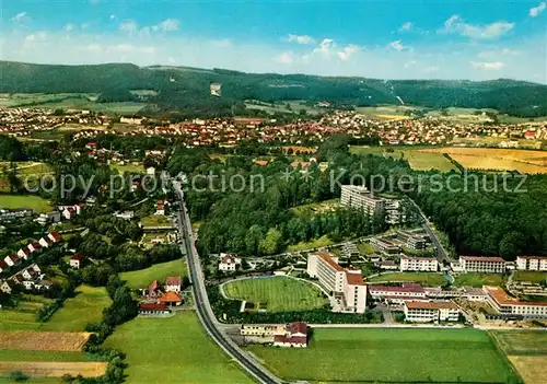 AK / Ansichtskarte Bad_Driburg Sanatorium Eggegebirge Teutoburger Wald Fliegeraufnahme Bad_Driburg