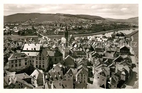 AK / Ansichtskarte Bernkastel Kues Panorama an der Mosel Bernkastel Kues