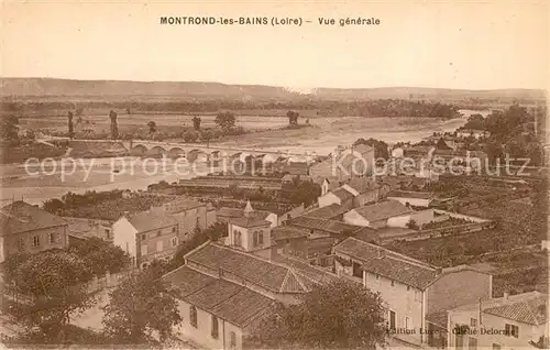 AK / Ansichtskarte Montrond les Bains Vue generale Montrond les Bains