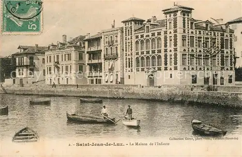 AK / Ansichtskarte Saint Jean de Luz La Maison de l Infants Saint Jean de Luz