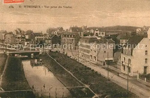 AK / Ansichtskarte Wimereux Vue prise du Viaduc Wimereux