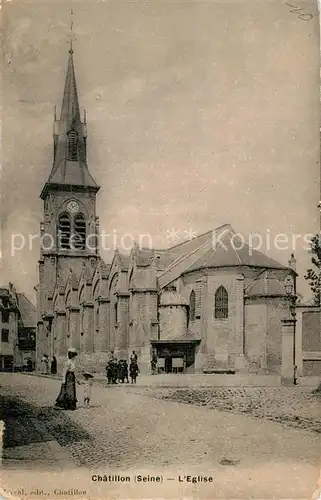 AK / Ansichtskarte Chatillon sur Seine Eglise Chatillon sur Seine