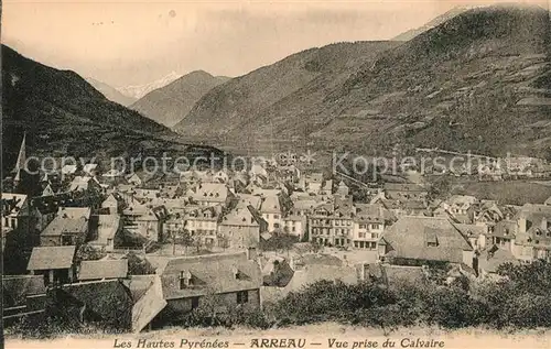 AK / Ansichtskarte Arreau Vue prise du Calvaire Arreau