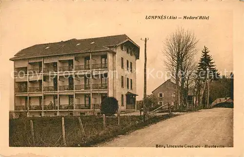 AK / Ansichtskarte Hauteville_Aisne Lompnes Modern Hotel Hauteville_Aisne