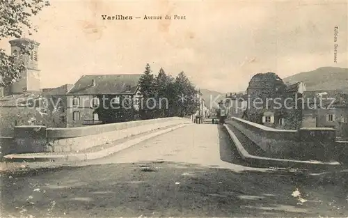 AK / Ansichtskarte Varilhes Avenue du Pont Varilhes