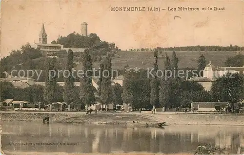 AK / Ansichtskarte Montmerle sur Saone Les Minimes et le Quai Montmerle sur Saone