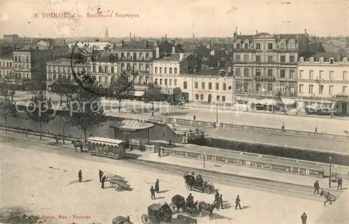 AK / Ansichtskarte Toulouse_Haute Garonne Boulevard Bonrepos Toulouse Haute Garonne