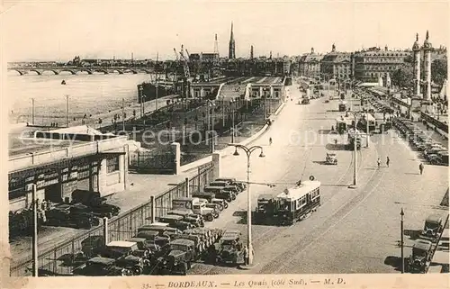 AK / Ansichtskarte Bordeaux Les Quais Bordeaux