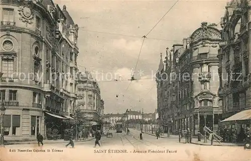 AK / Ansichtskarte Saint Etienne_Loire Avenue President Faure Saint Etienne Loire