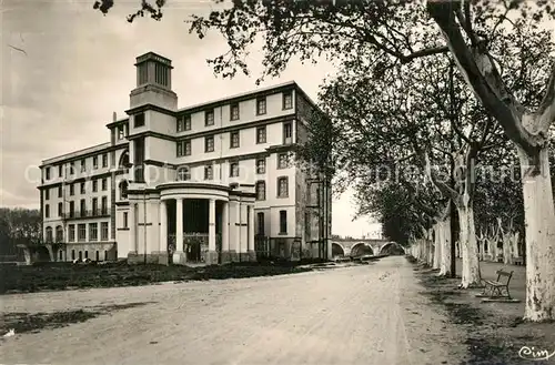 AK / Ansichtskarte Moissac Hotel de la Station Uvale Moissac