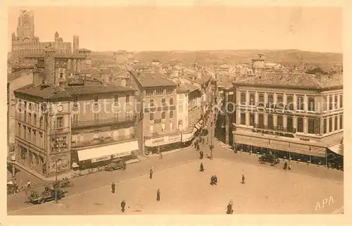AK / Ansichtskarte Albi_Tarn Plateau du Vigan et Cathedrale Sainte Cecile Albi_Tarn