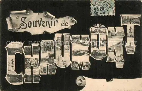 AK / Ansichtskarte Chaumont_Haute Marne Souvenir de la ville Chaumont Haute Marne