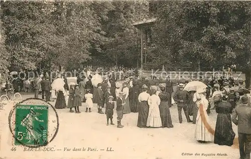 AK / Ansichtskarte Bar_le_Duc_Lothringen Vue dans le parc Bar_le_Duc_Lothringen