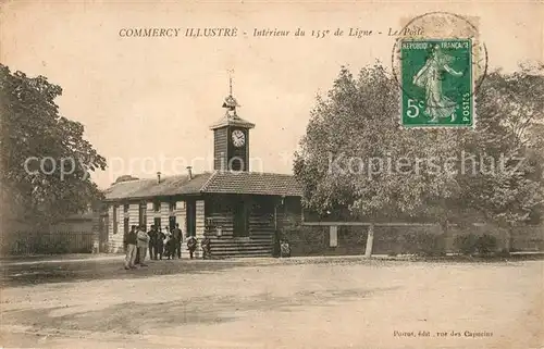 AK / Ansichtskarte Commercy_Meuse Interieur du 155e de Ligne Le Poste Commercy Meuse