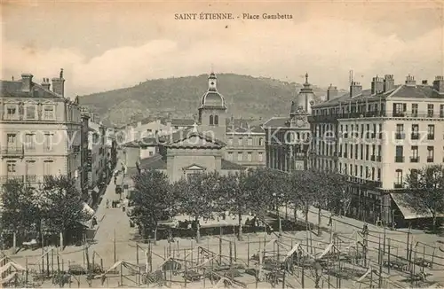 AK / Ansichtskarte Saint Etienne_Loire Place Gambetta Saint Etienne Loire