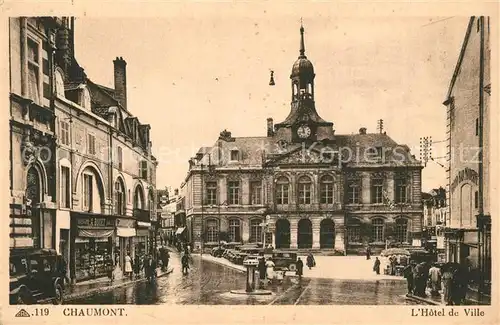 AK / Ansichtskarte Chaumont_Haute Marne Hotel de Ville Rathaus Chaumont Haute Marne