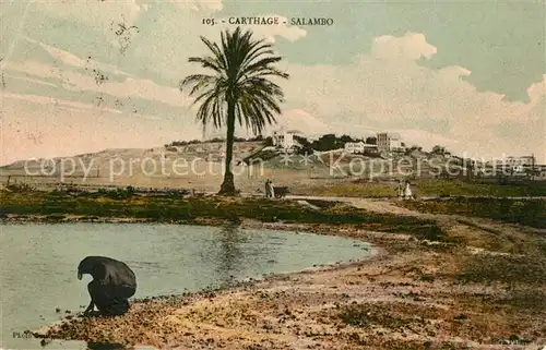 AK / Ansichtskarte Salammbo_Carthage_Karthago Panorama 