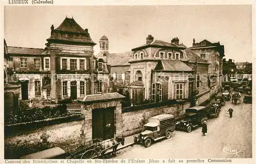 AK / Ansichtskarte Lisieux Couvent des Benedictines Chapelle Sainte Therese Lisieux