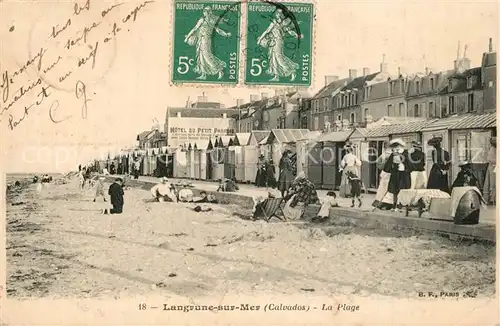 AK / Ansichtskarte Langrune sur Mer La plage Langrune sur Mer