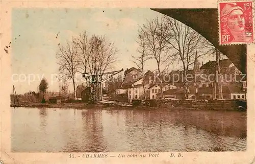 AK / Ansichtskarte Charmes_d_Epinal Un coin du port Charmes_d_Epinal