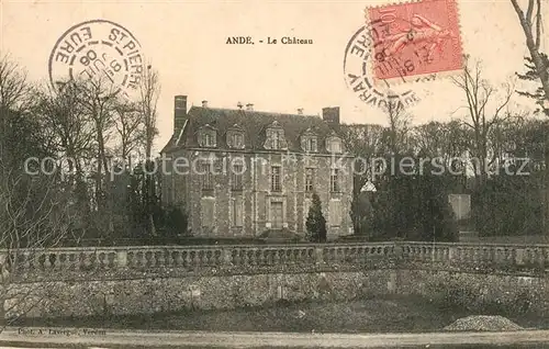 AK / Ansichtskarte Ande Le Chateau Schloss Ande