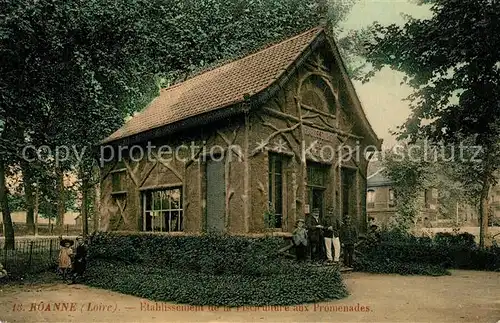 AK / Ansichtskarte Roanne_Loire Etablissement de la Pisciculture aux Promenades Roanne Loire