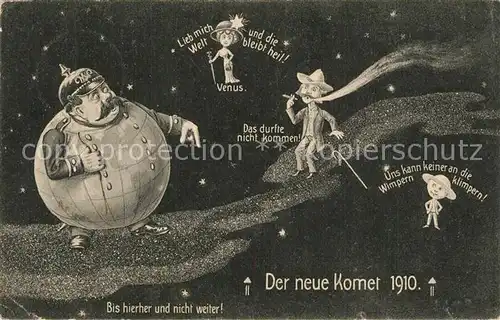 AK / Ansichtskarte Komet Venus Polizist  