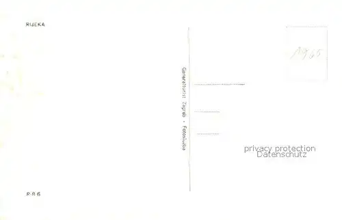 AK / Ansichtskarte Rijeka_Fiume Panorama Meerblick Rijeka Fiume