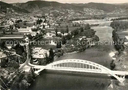 AK / Ansichtskarte Bas en Basset Le Pont vue aerienne Bas en Basset