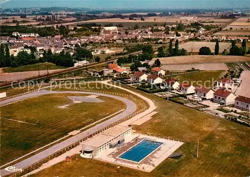 AK / Ansichtskarte Dange Saint Romain La piscine vue aerienne Dange Saint Romain